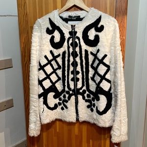 One fo a kind lamb/mink fur Prabal Gurung